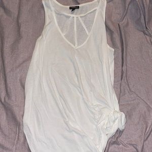 Express white cage tank